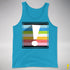 Queer Pride Flag Exclamation Point Premium Tank Top